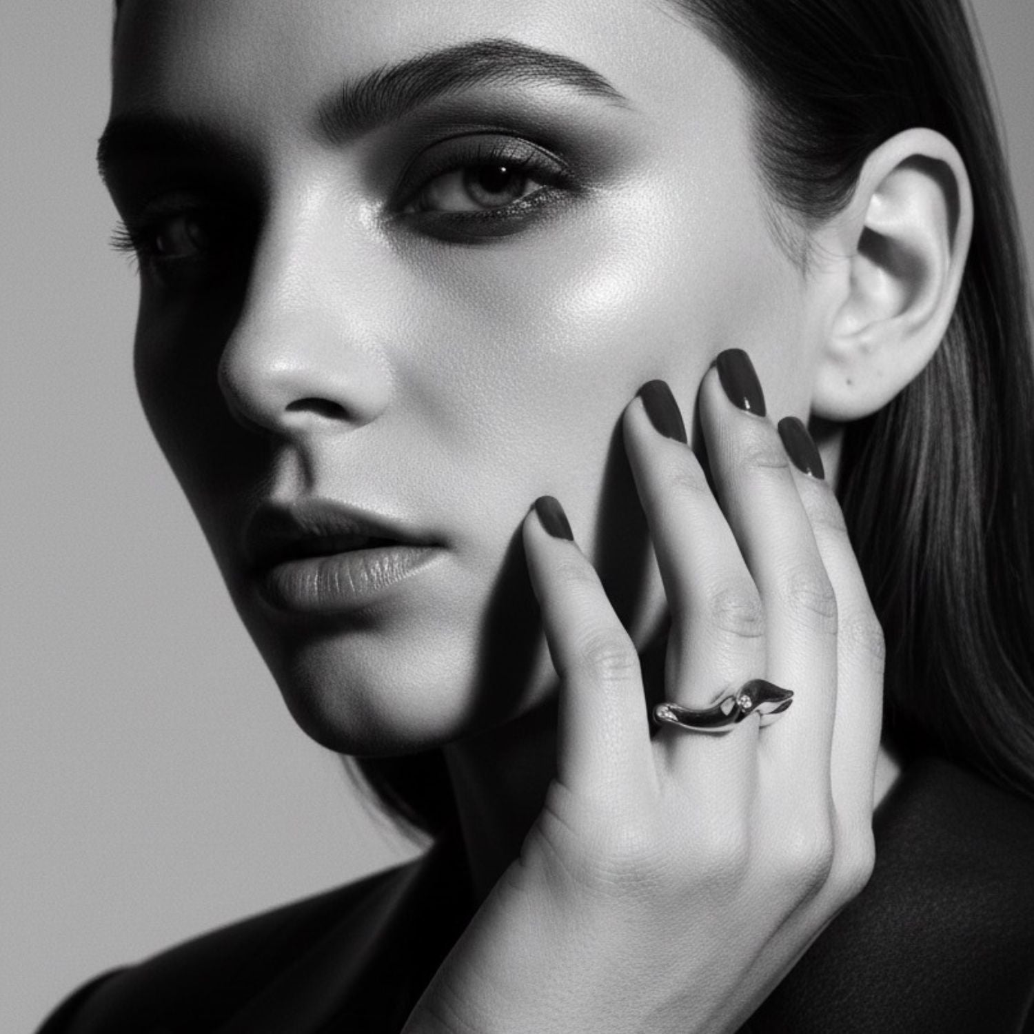 Anello a forma di stella – Argento Sterling 925 con zirconi, rubini, granati o ametiste