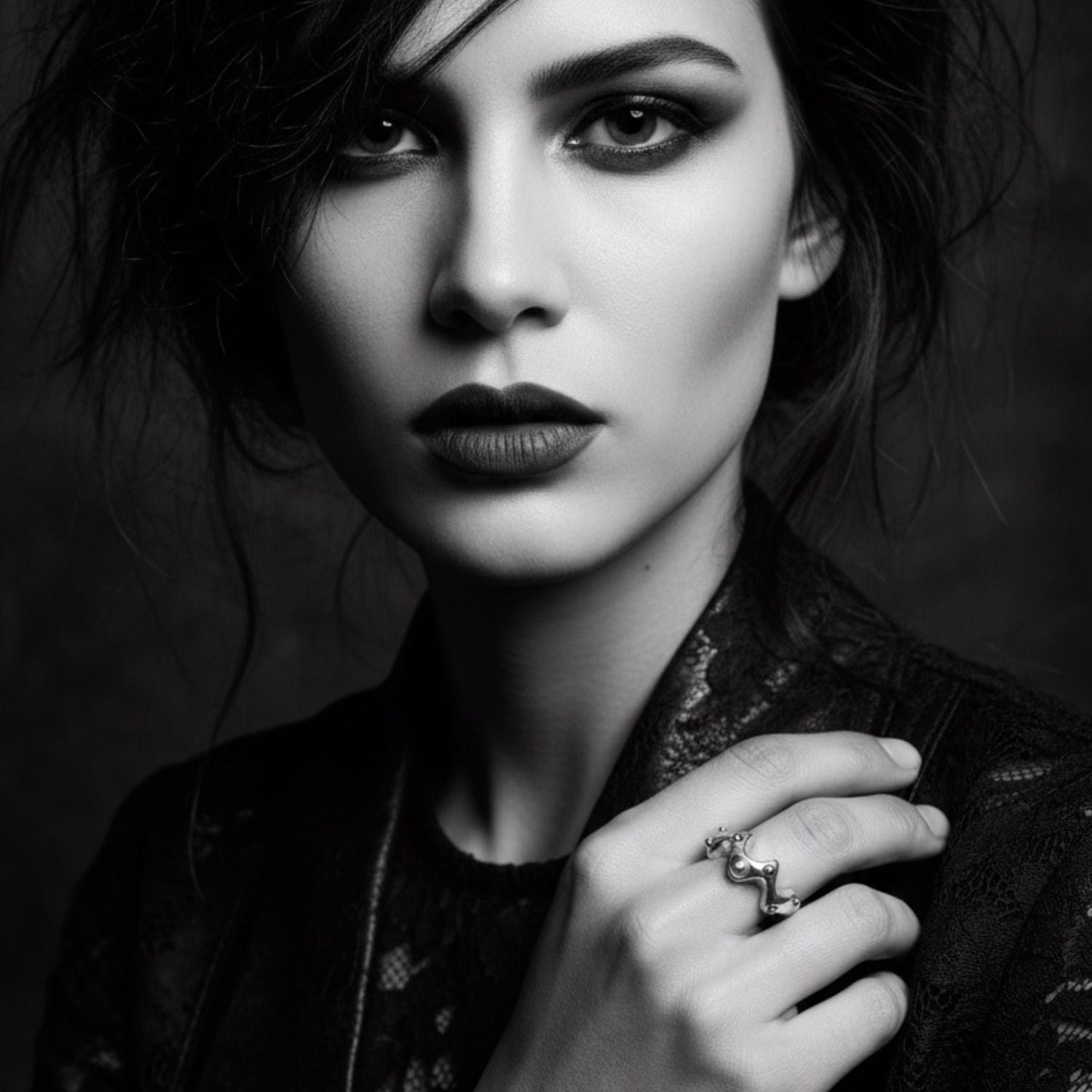 Sea Slug Ring – Sterling Silver 925 with Pearl & 18k Yellow Gold