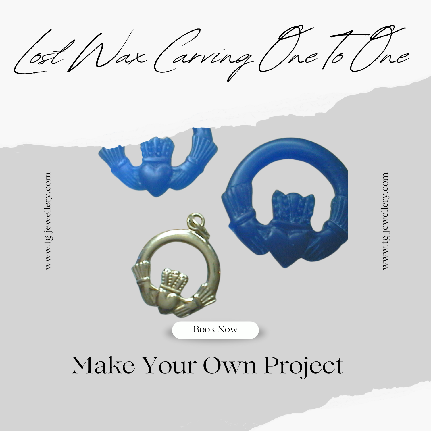 Lost Wax Carving One to One Jewellery Workshop | Tg-Jewellery with Tamara Gervasio - Tg-Jewellery By Tamara Gervasio