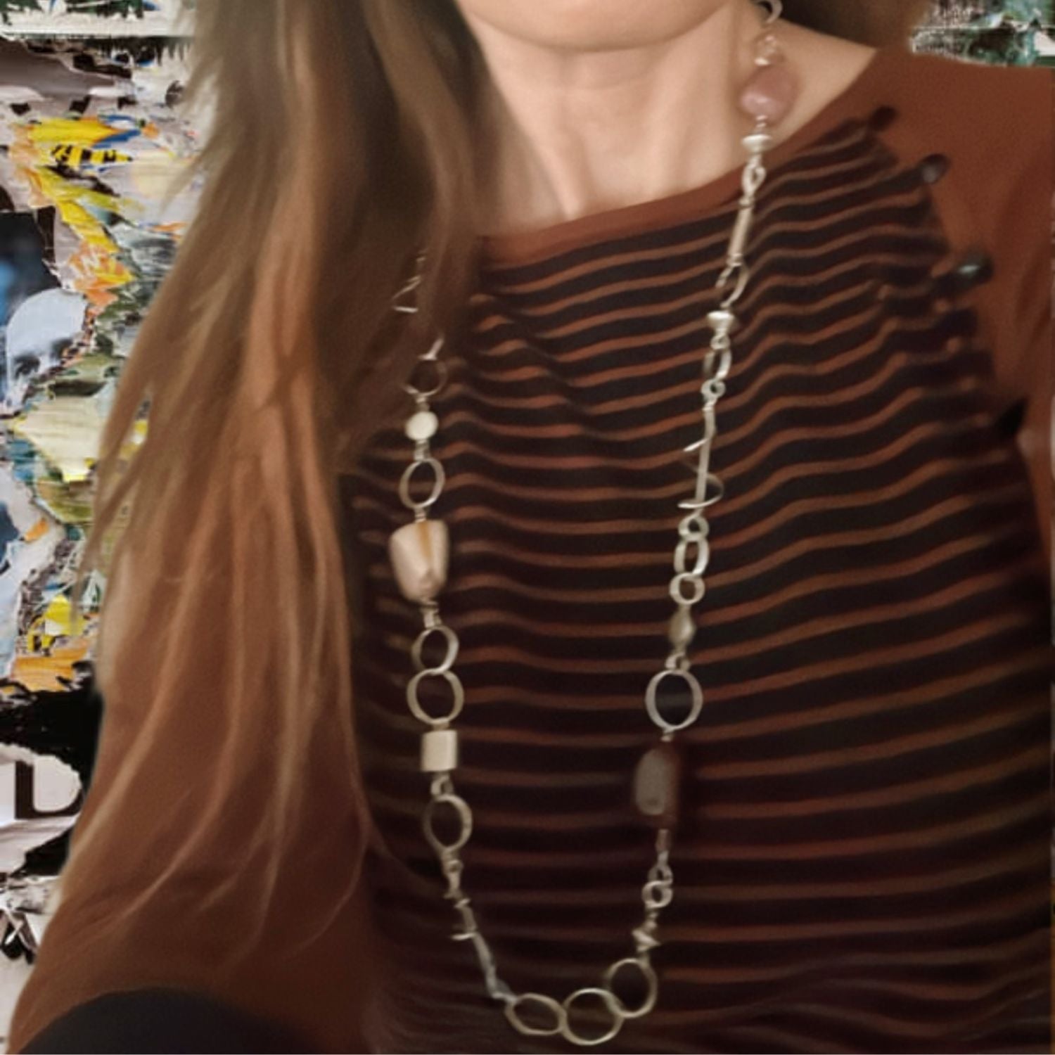 Mookaite Jasper Necklace | One-of-a-Kind Handmade Design - Tg-Jewellery By Tamara Gervasio