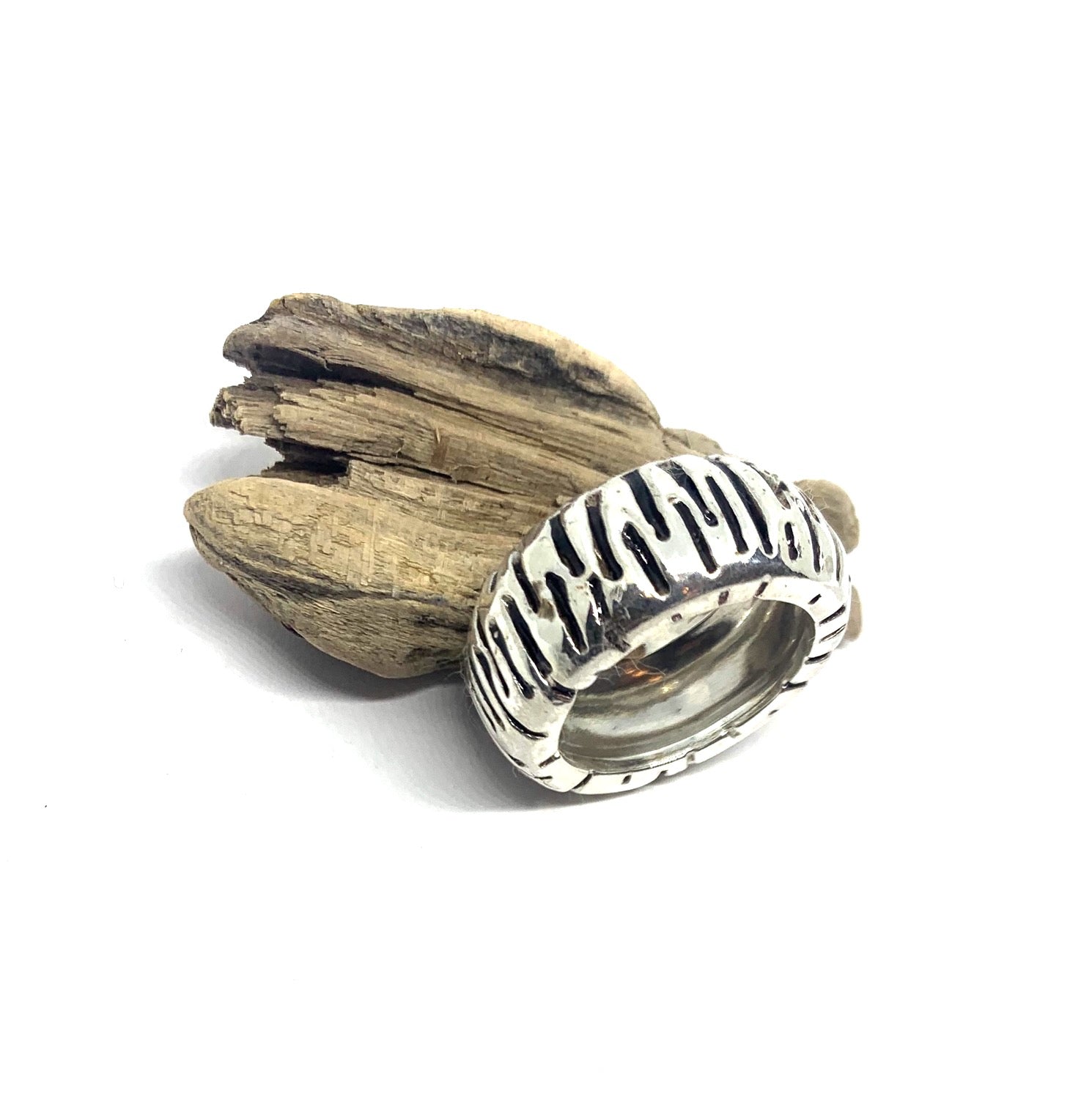 Wheel Ring – Sterling Silver 925 | Chunky Collection - Tg-Jewellery By Tamara Gervasio