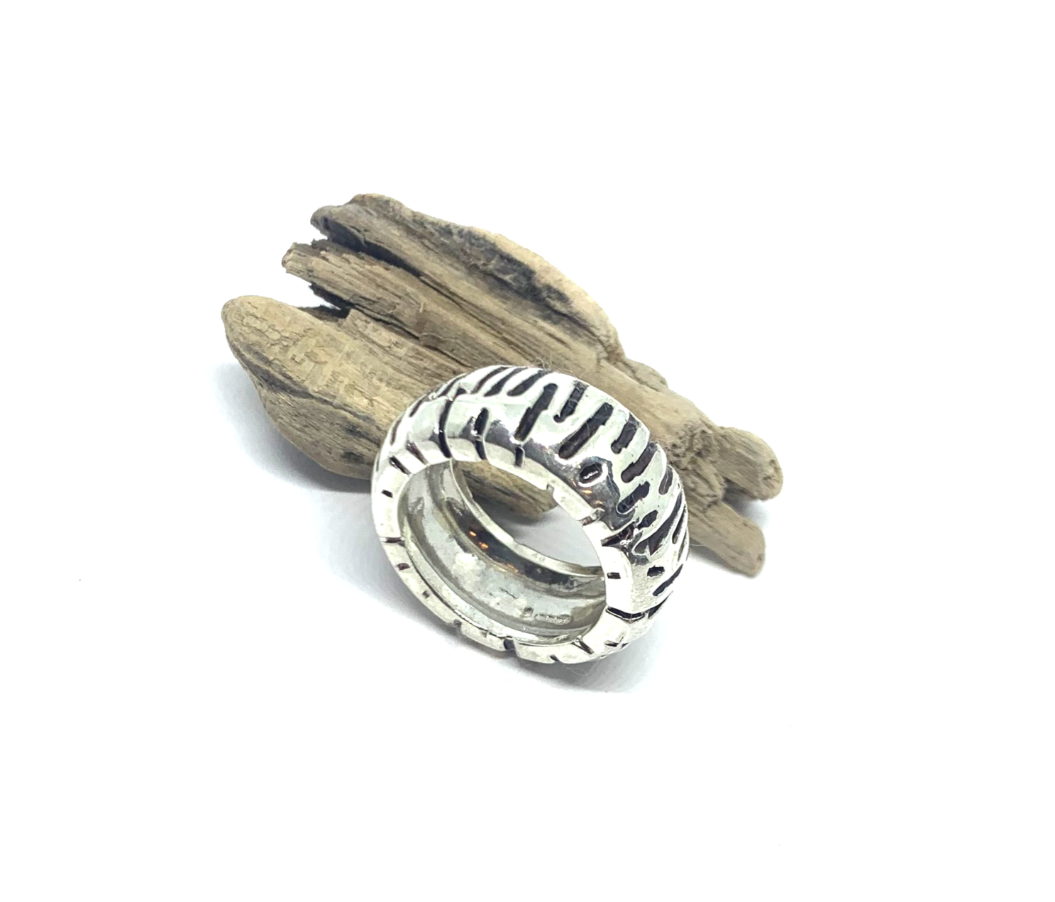 Wheel Ring – Sterling Silver 925 | Chunky Collection - Tg-Jewellery By Tamara Gervasio