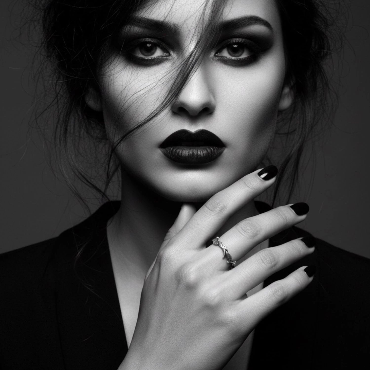 One of a Kind Laurel Wreath Ring in Sterling Silver 925 — Worn on Hand — Handmade by Tamara Gervasio