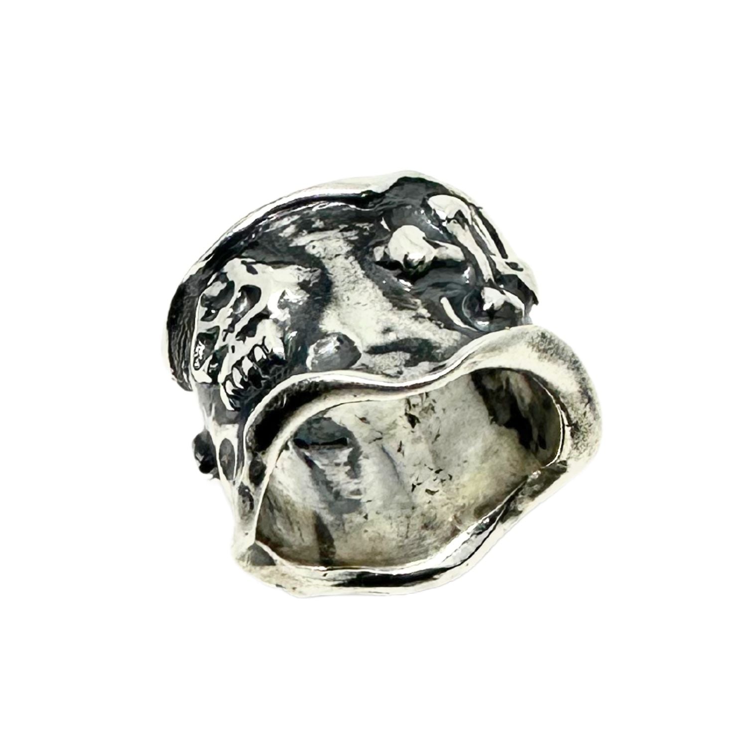 Skulls and Bones Ring – Sterling Silver 925 - Tg-Jewellery By Tamara Gervasio