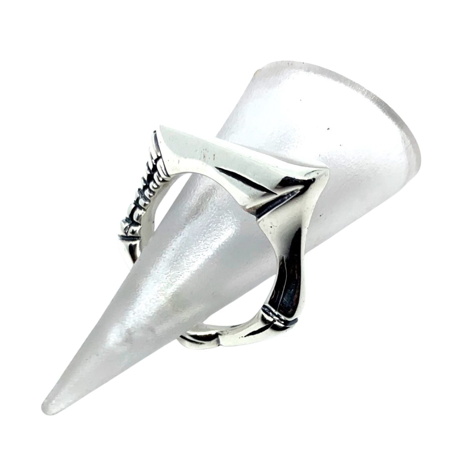 "The Abyss" Men's Ring Detail | Handcrafted Sterling Silver - Tg-Jewellery By Tamara Gervasio