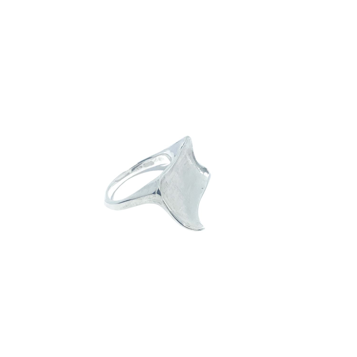 Wave Ring – Sterling Silver 925, Handcrafted - Tg-Jewellery By Tamara Gervasio