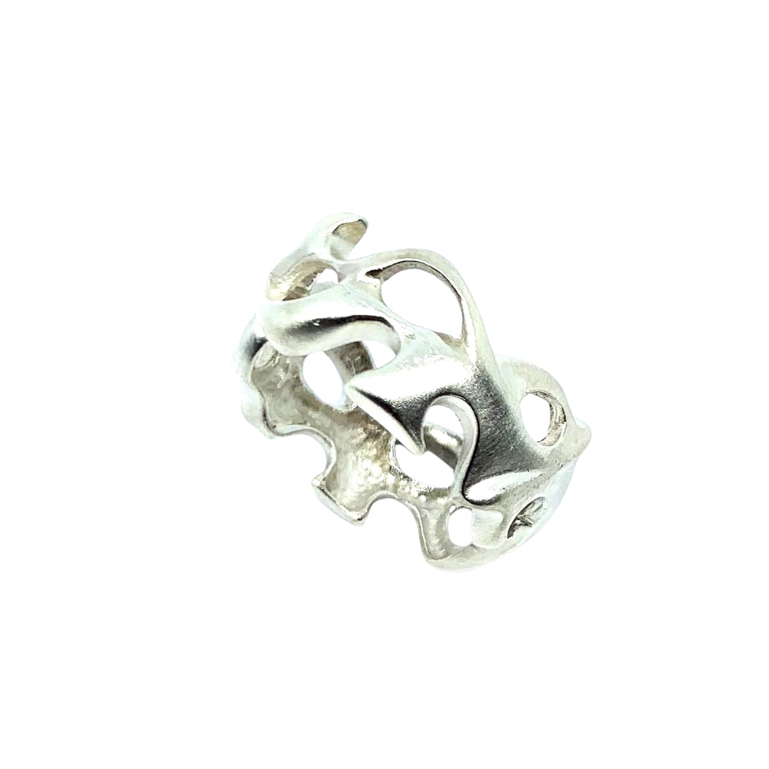 Organic Ring for Men | Satin Finish - Tg-Jewellery By Tamara Gervasio