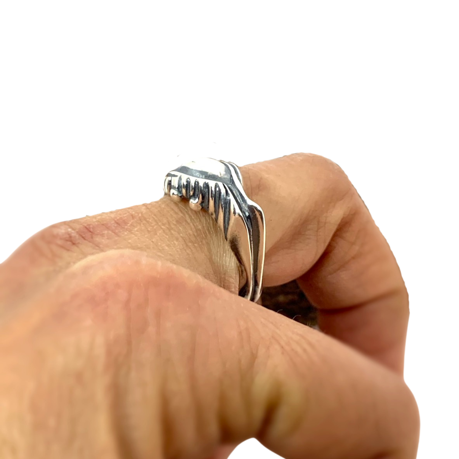 Eyes Ring Unisex | Sterling Silver 925 - Tg-Jewellery By Tamara Gervasio