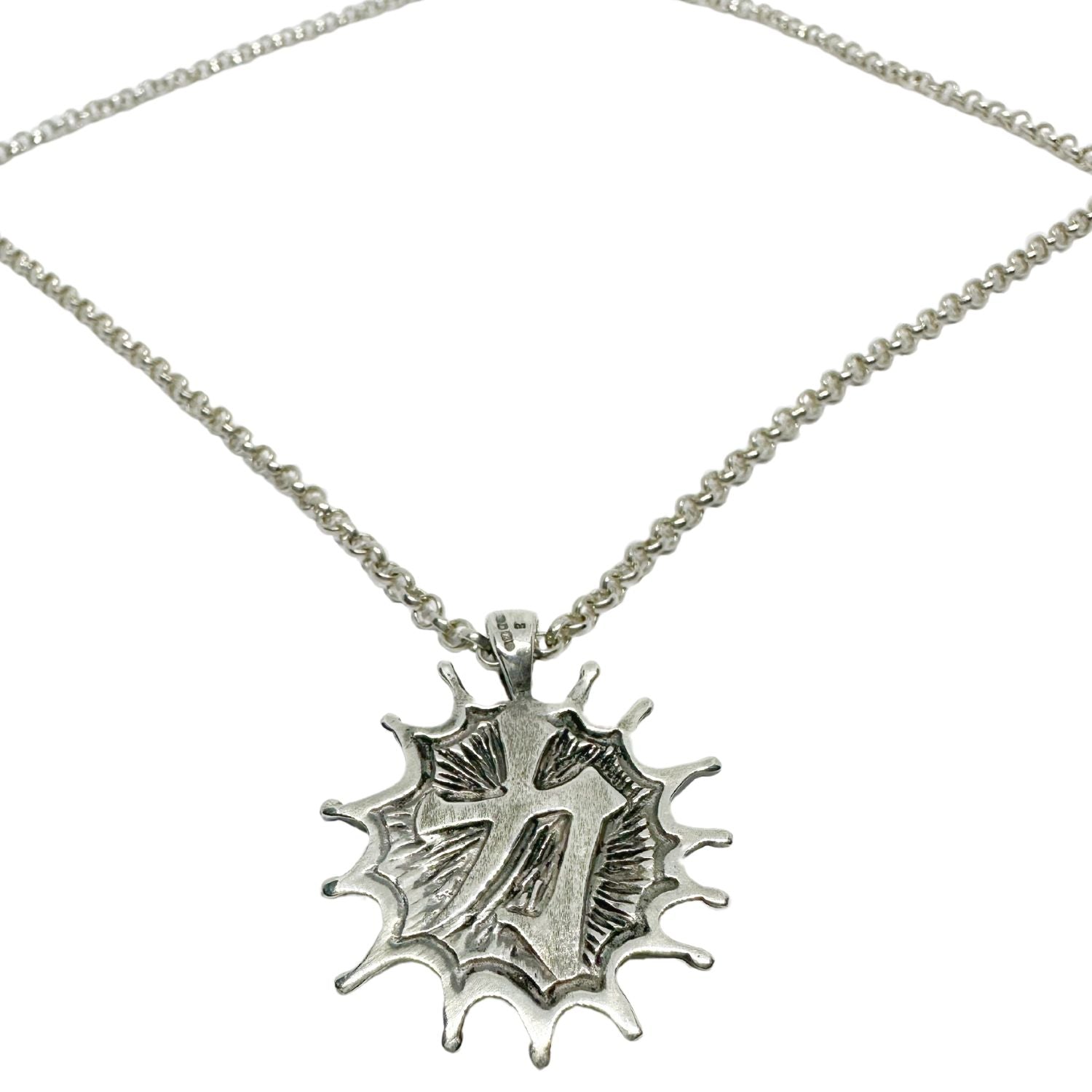 Unisex Japanese Sex & Power Sign Pendant Chain – Sterling Silver - Tg-Jewellery By Tamara Gervasio