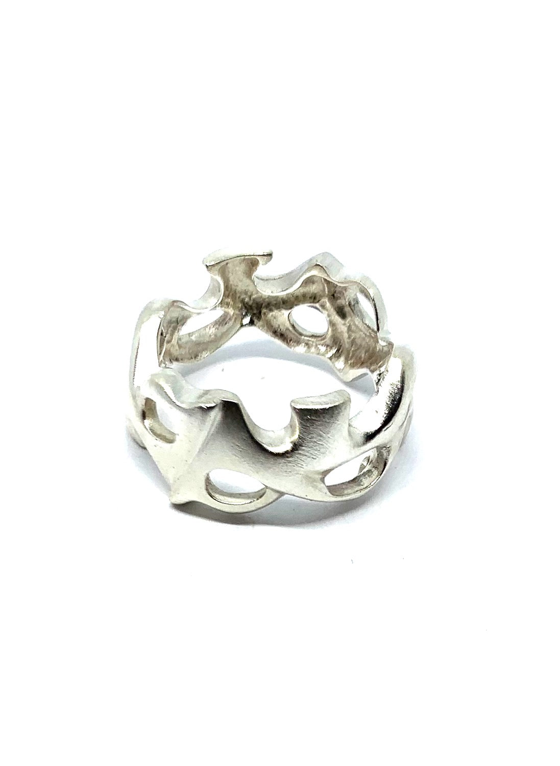 Organic Ring for Men | Satin Finish - Tg-Jewellery By Tamara Gervasio