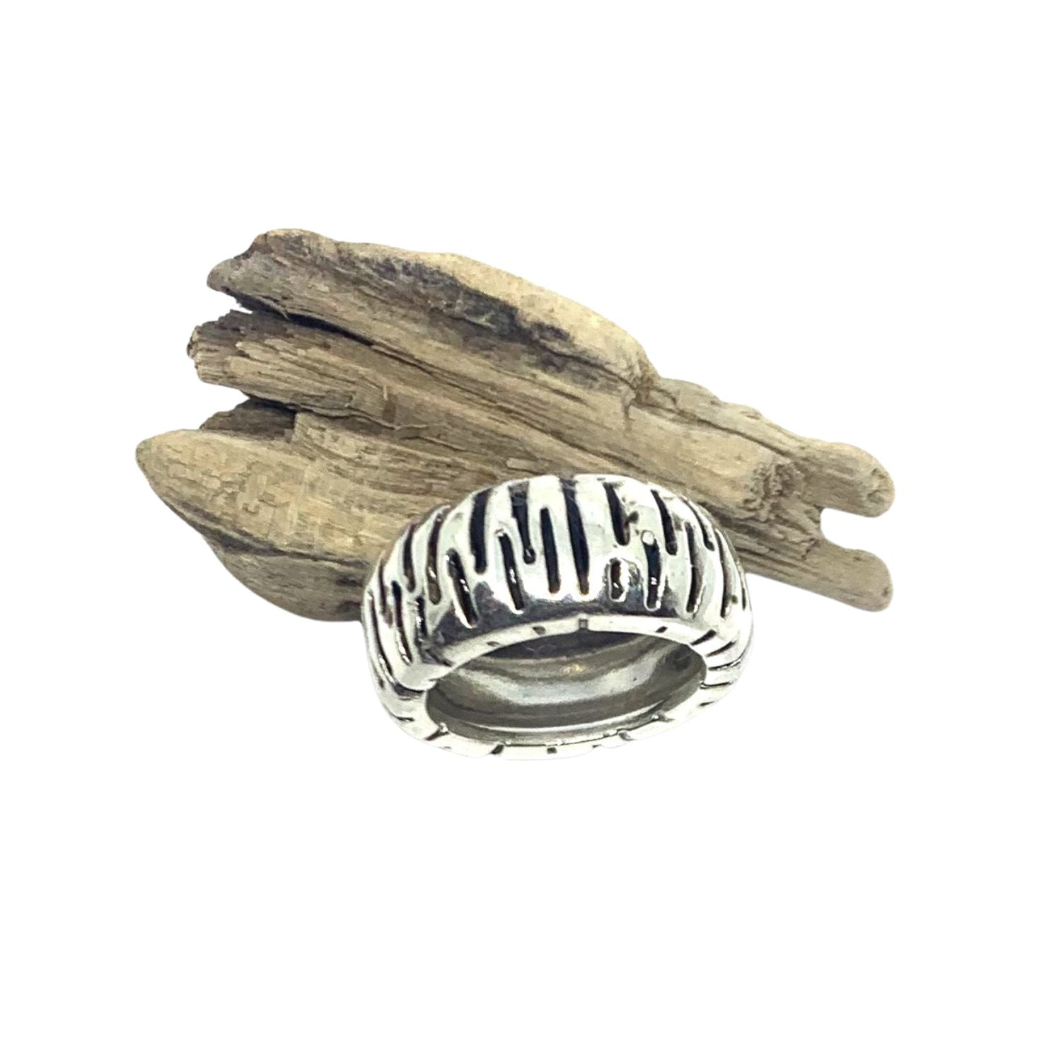 Wheel Ring – Sterling Silver 925 | Chunky Collection