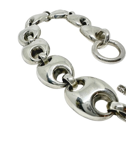 Celtic Dog Chunky Anchor Bracelet – Sterling Silver - Tg-Jewellery By Tamara Gervasio