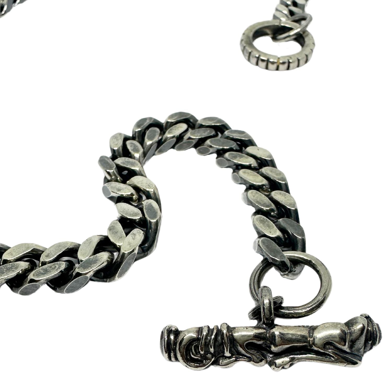 Men’s Celtic Dog 3 Curb Chain Necklace – Solid Sterling Silver 925 - Tg-Jewellery By Tamara Gervasio