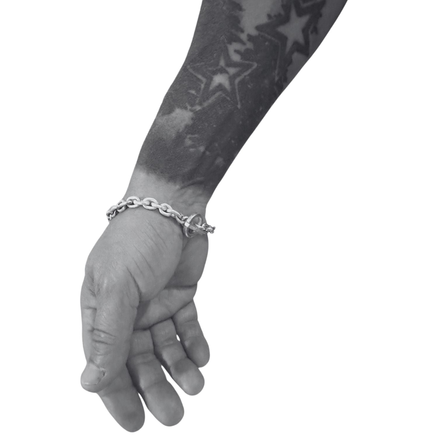 “Reign & Ruin” Skull Crest Bracelet – Sterling Silver Gothic Design - Tg-Jewellery By Tamara Gervasio