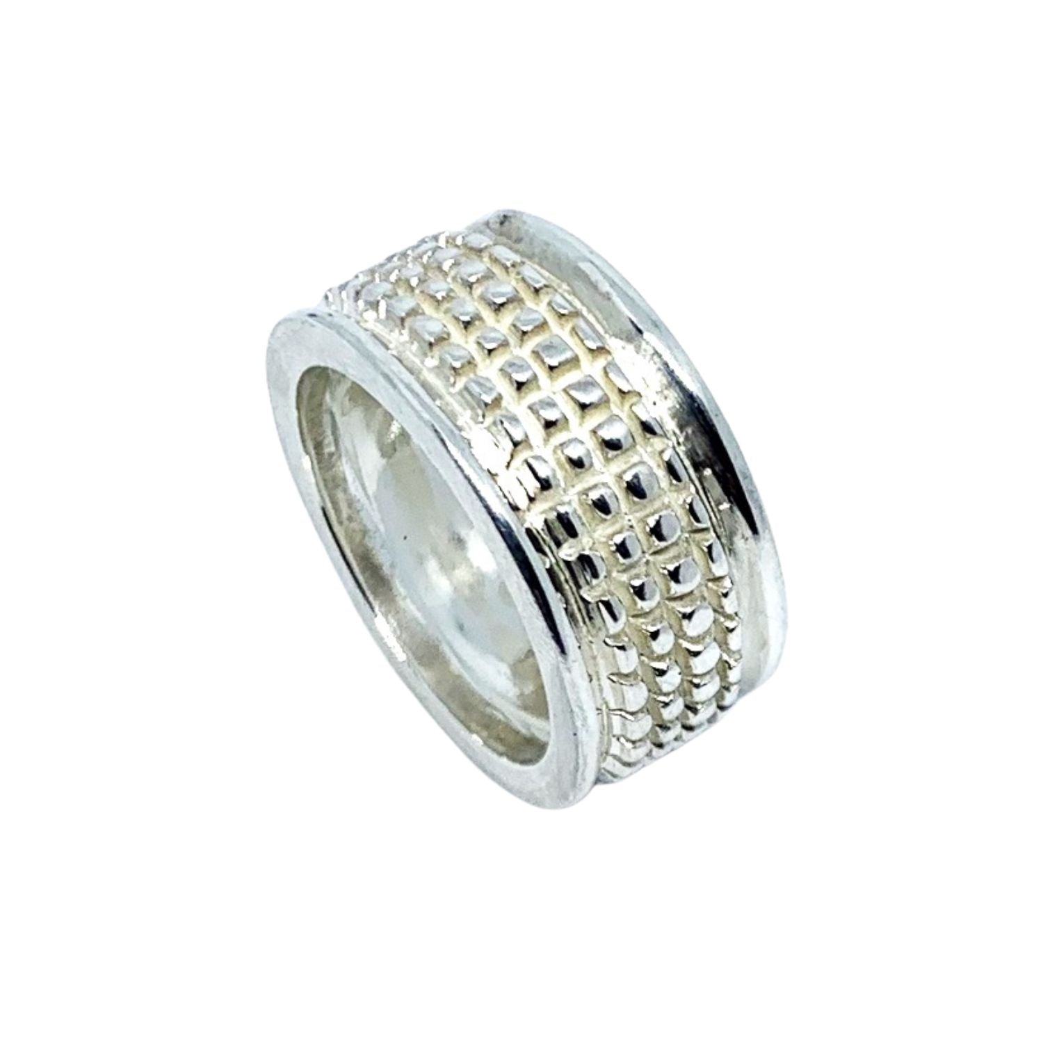 Crocodile Men's Ring – Sterling Silver 925 Oxide or Polish Finish - Tg-Jewellery By Tamara Gervasio