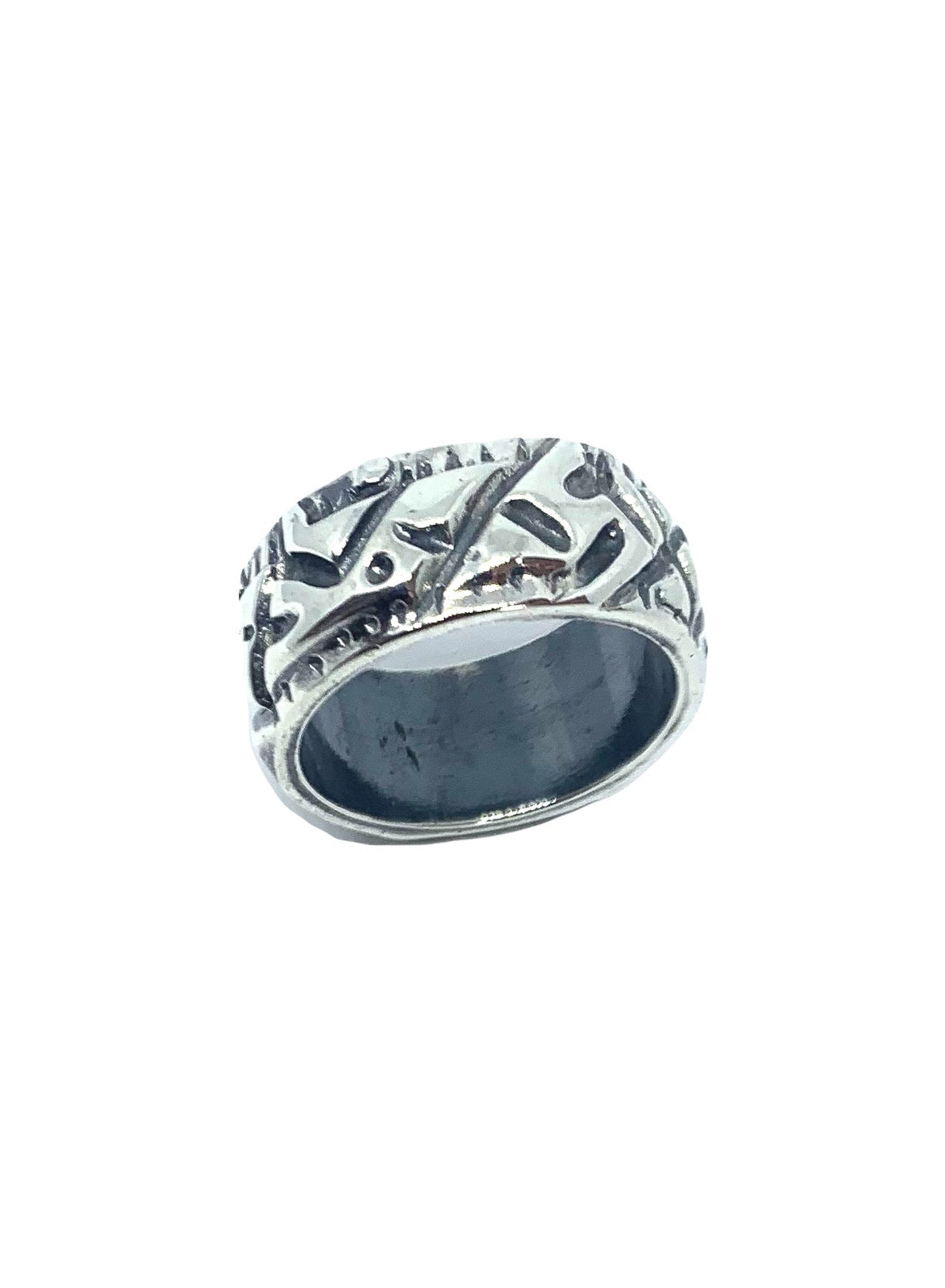 Abstract Men’s Ring – Chunky Sterling Silver 925 - Tg-Jewellery By Tamara Gervasio