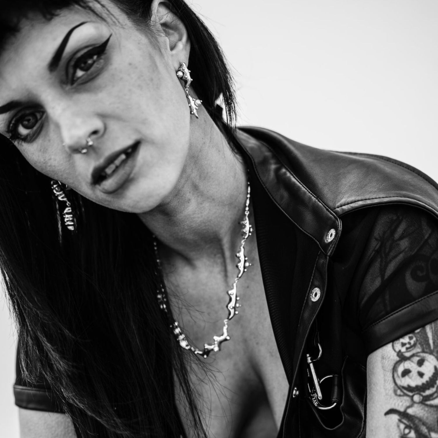 Sea Slug Earrings | Sterling Silver 925, Pearls & 18ct Yellow Gold - Tg-Jewellery By Tamara Gervasio