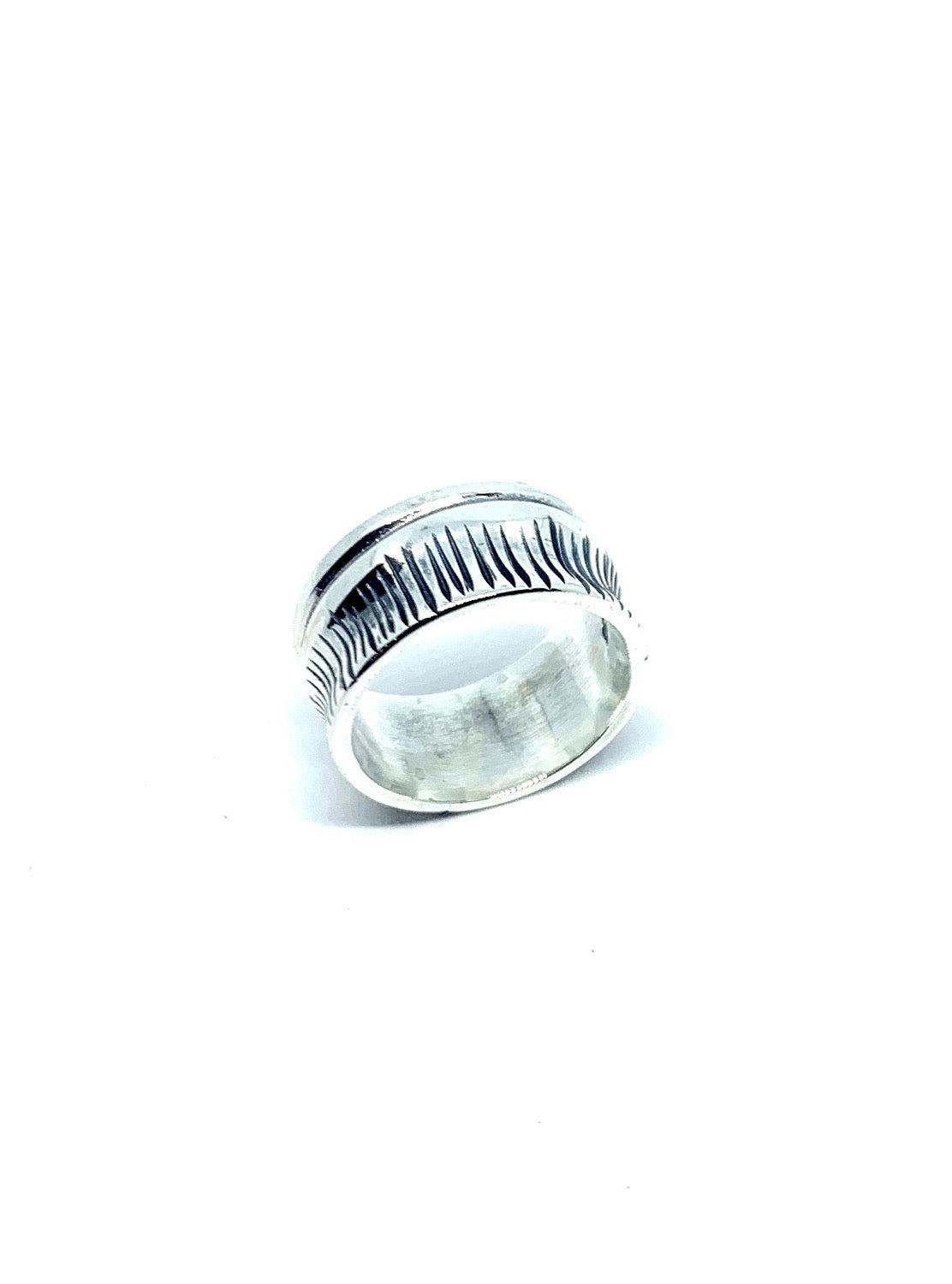 Barrel Ring – Unique Handcrafted Sterling Silver Statement Ring - Tg-Jewellery By Tamara Gervasio
