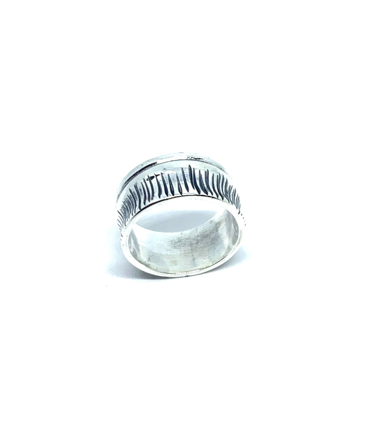 Barrel Ring – Unique Handcrafted Sterling Silver Statement Ring - Tg-Jewellery By Tamara Gervasio
