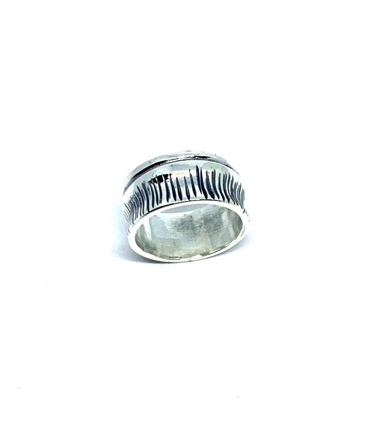 Barrel Ring – Unique Handcrafted Sterling Silver Statement Ring - Tg-Jewellery By Tamara Gervasio