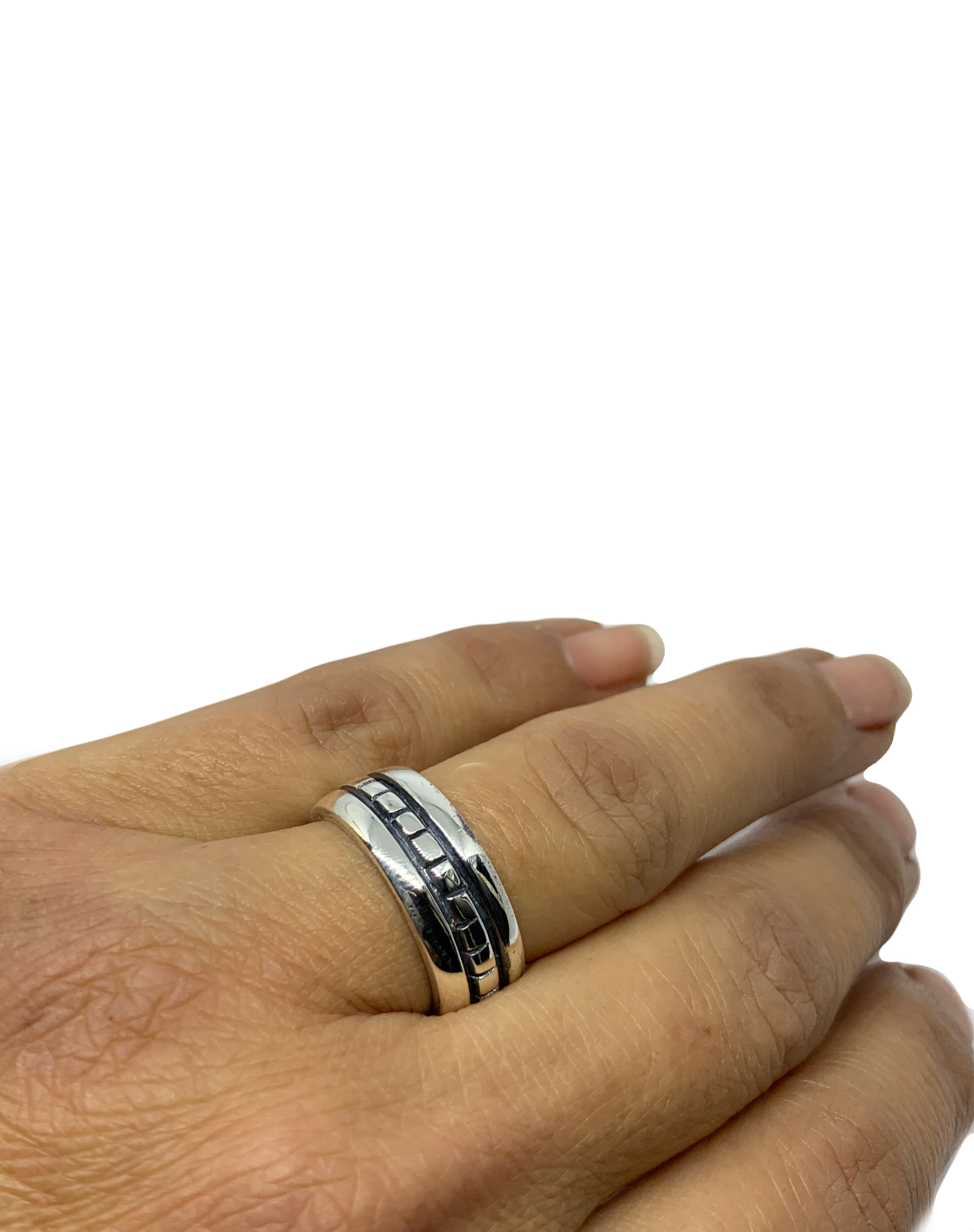 Square Ring – Sterling Silver 925 | Chunky Collection - Tg-Jewellery By Tamara Gervasio