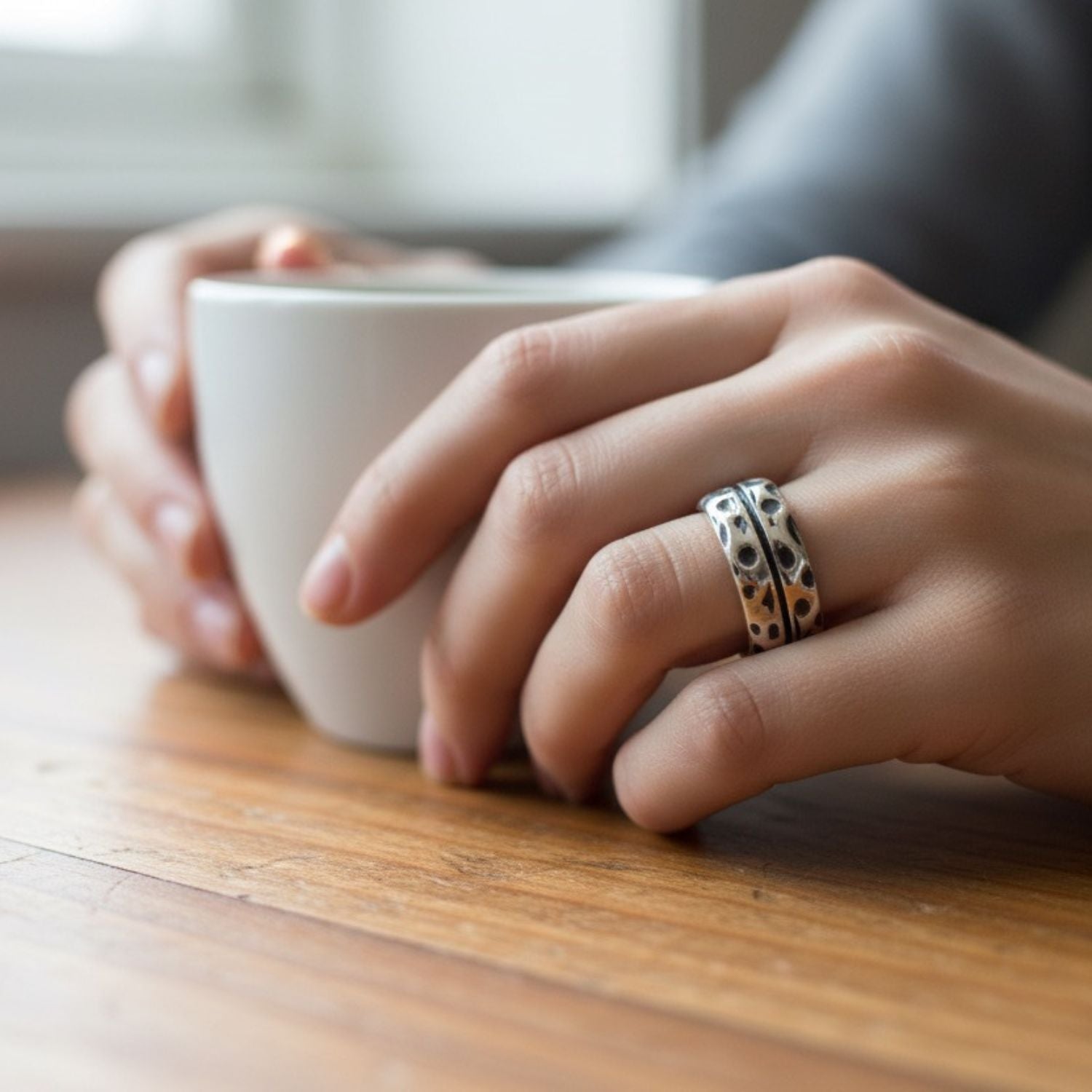 Effect Ring – Sterling Silver 925 | Handmade Statement Jewellery