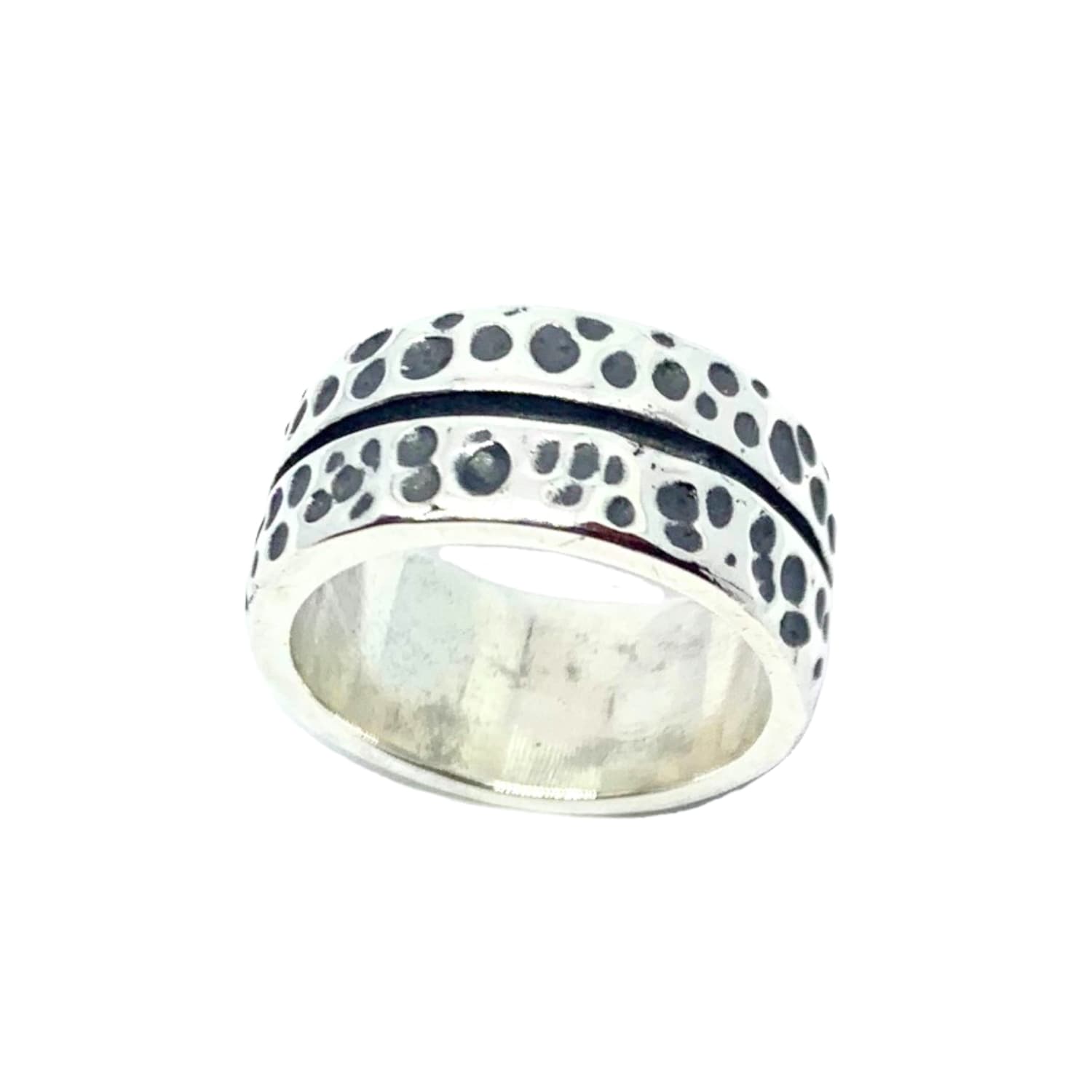 Effect Men's Ring – Sterling Silver 925 | Handmade Statement Ring