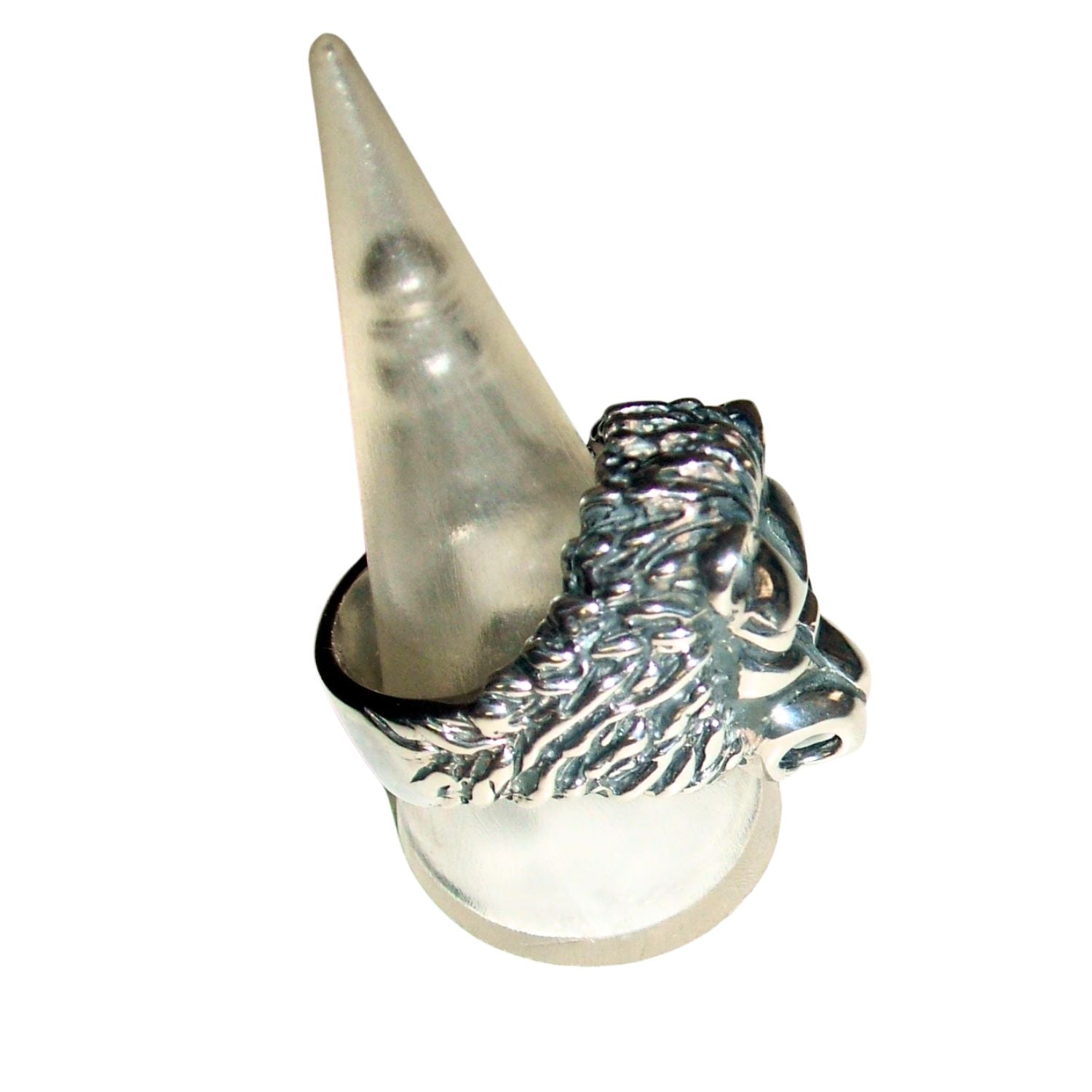 King of the Wild: Bold Sterling Silver Lion Ring - Tg-Jewellery By Tamara Gervasio