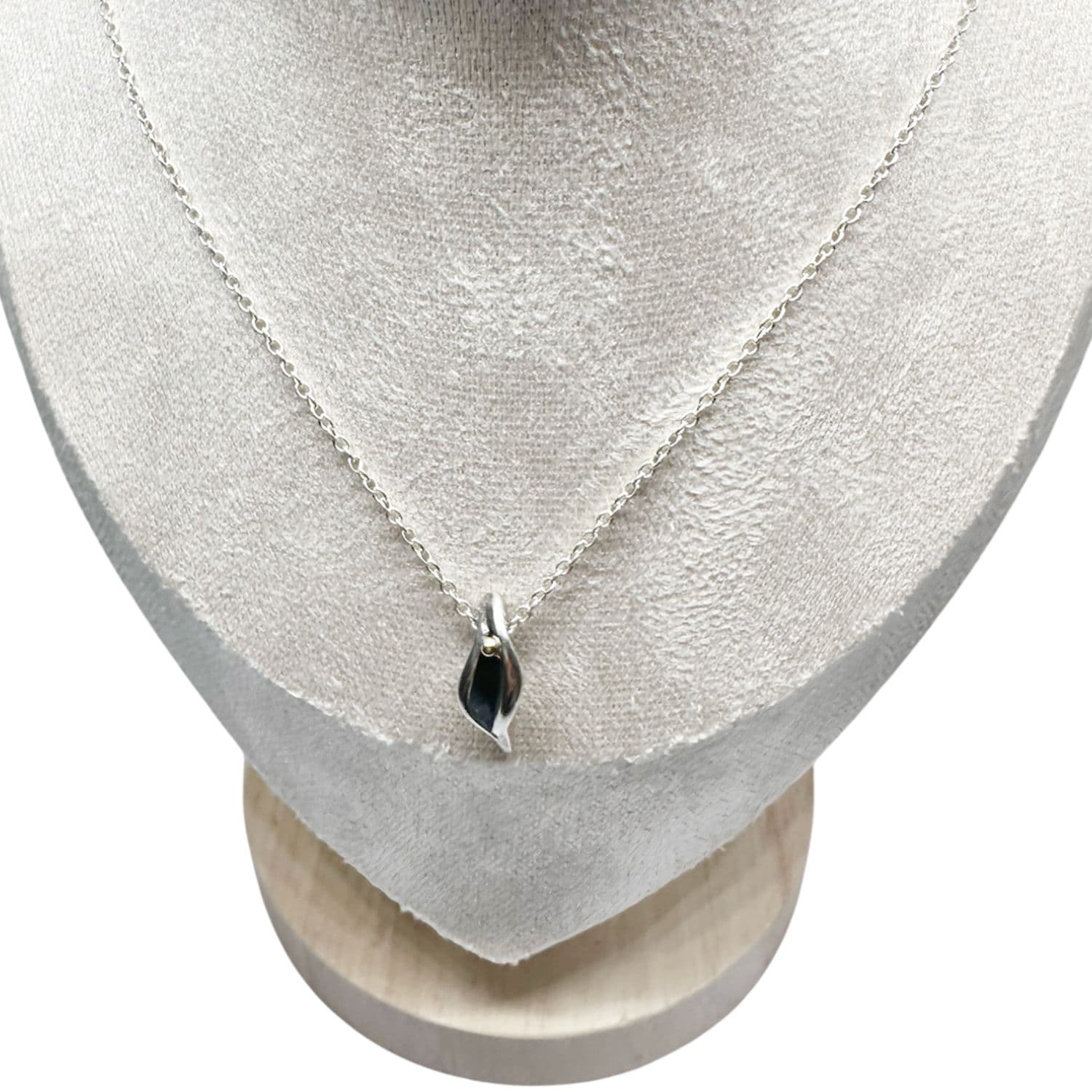 Erotika Necklace – Sterling Silver 925 with 18k Gold Accent - Tg-Jewellery By Tamara Gervasio