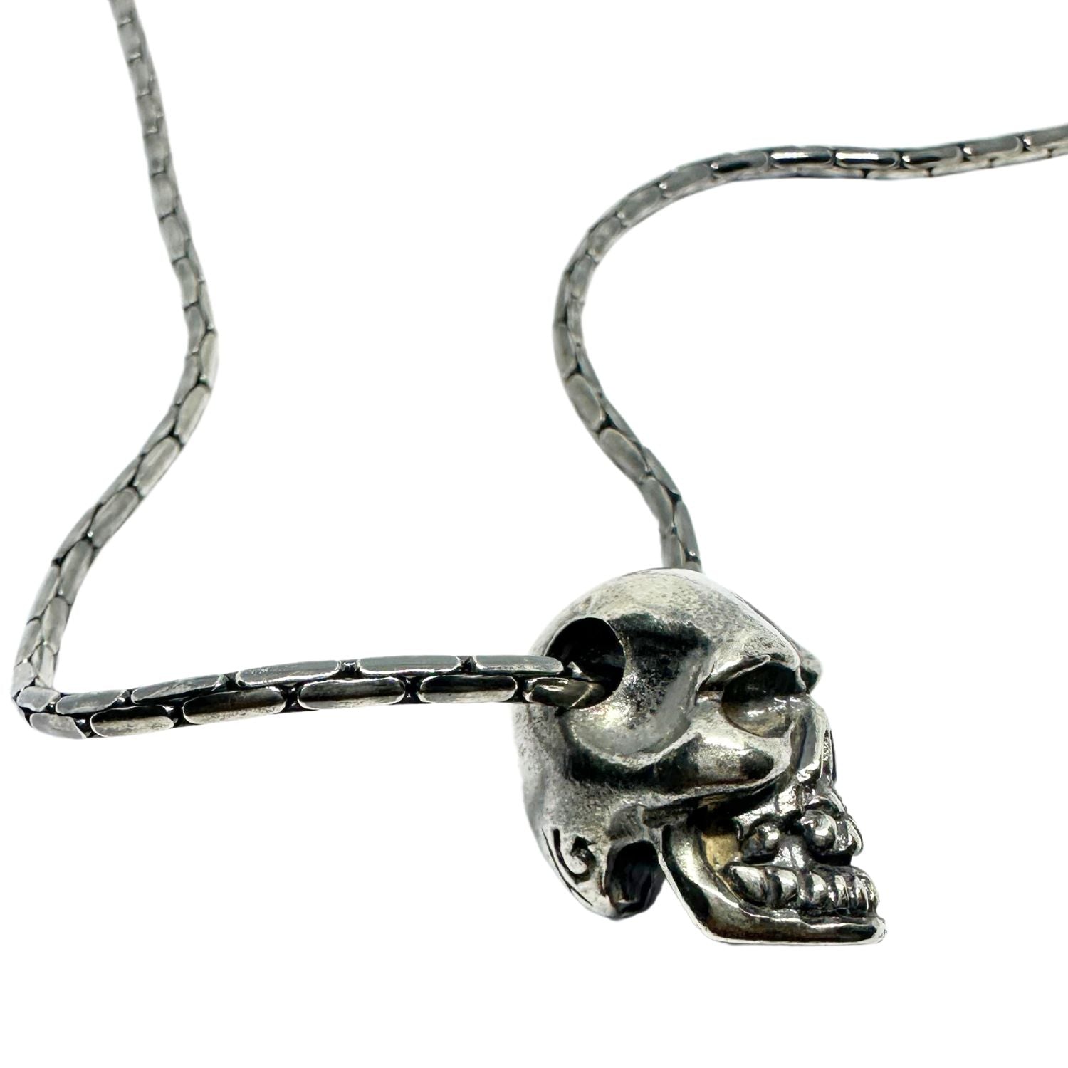 Skull Necklace – Sterling Silver 925 Paloma Chain - Tg-Jewellery By Tamara Gervasio
