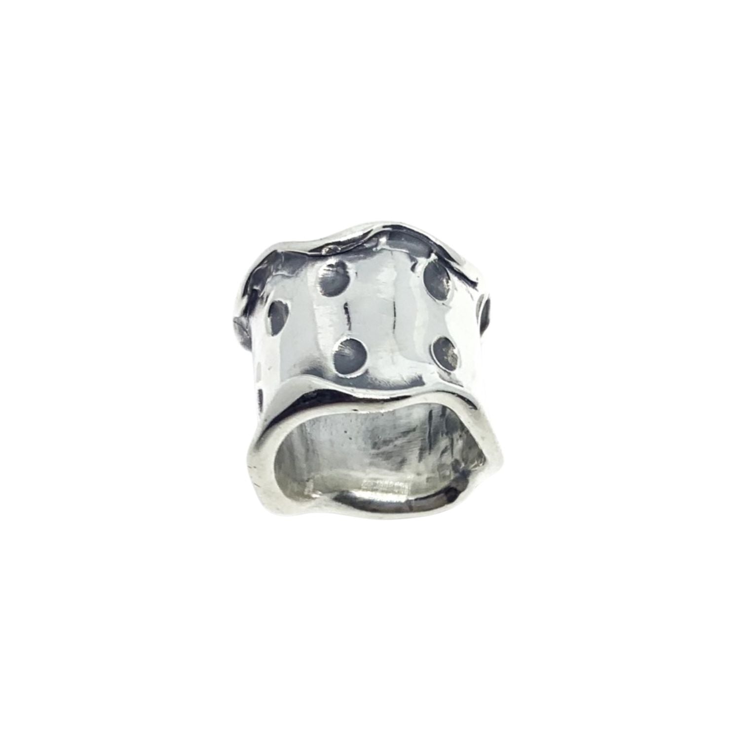 Plain Chunky Dot Ring – One of a Kind - Tg-Jewellery By Tamara Gervasio
