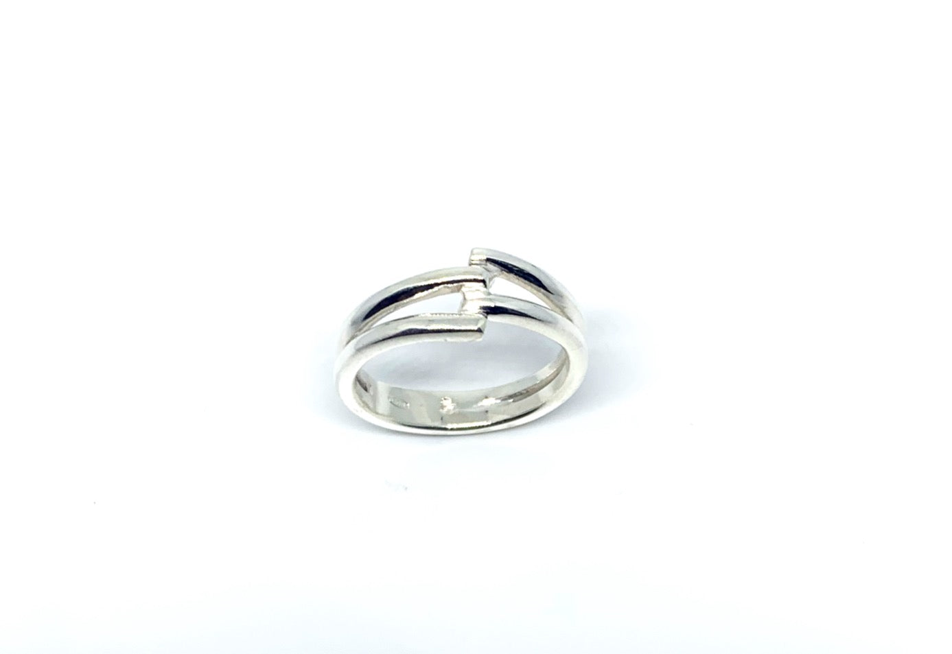 Interlocking Men's ring One of a kind