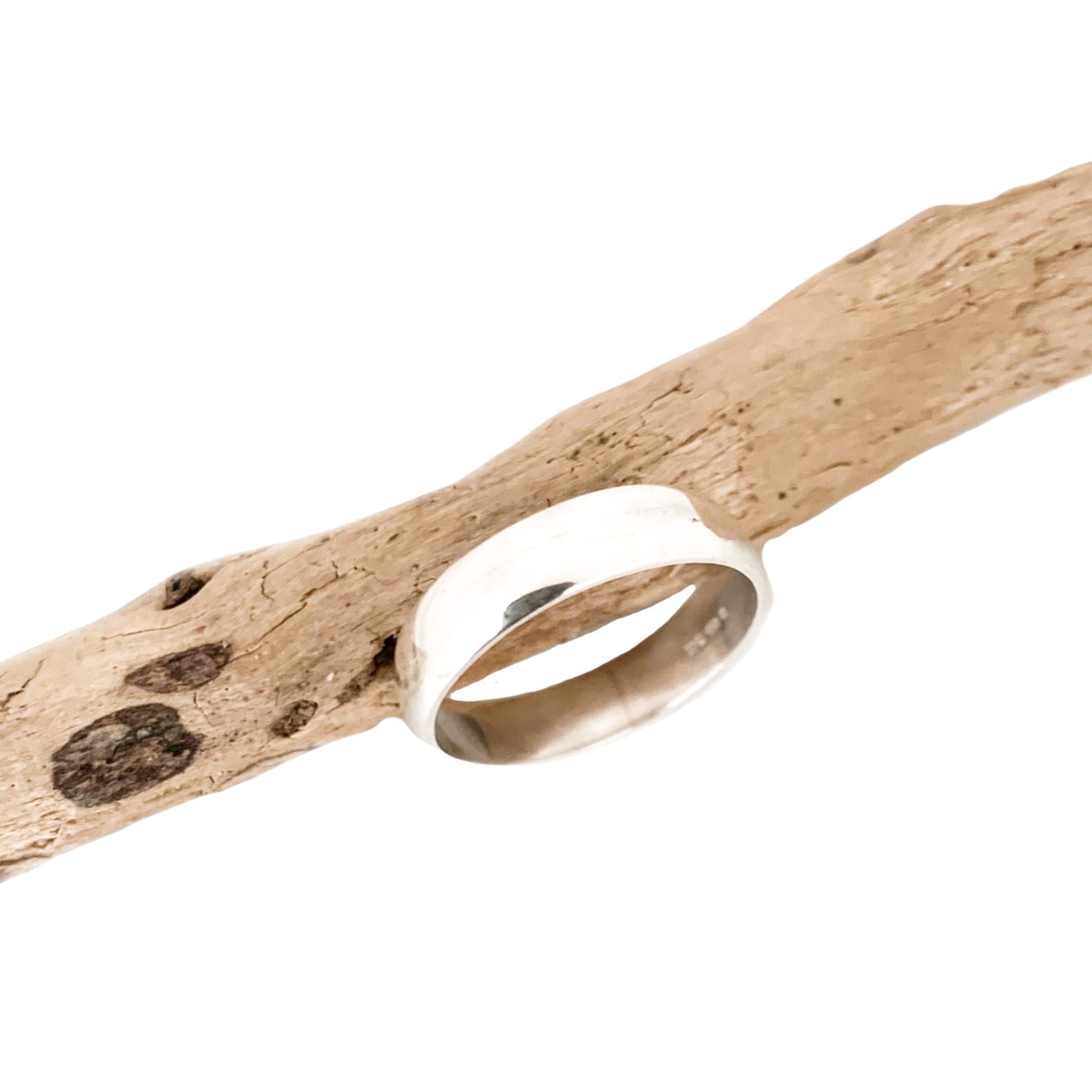 Half Dome Wedding Band – Sterling Silver 925 (Custom Made) - Tg-Jewellery By Tamara Gervasio