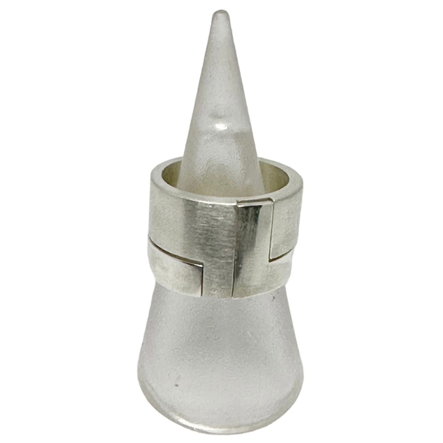 Sterling Silver Puzzle Stackable Ring | Versatile Modern Design - Tg-Jewellery By Tamara Gervasio