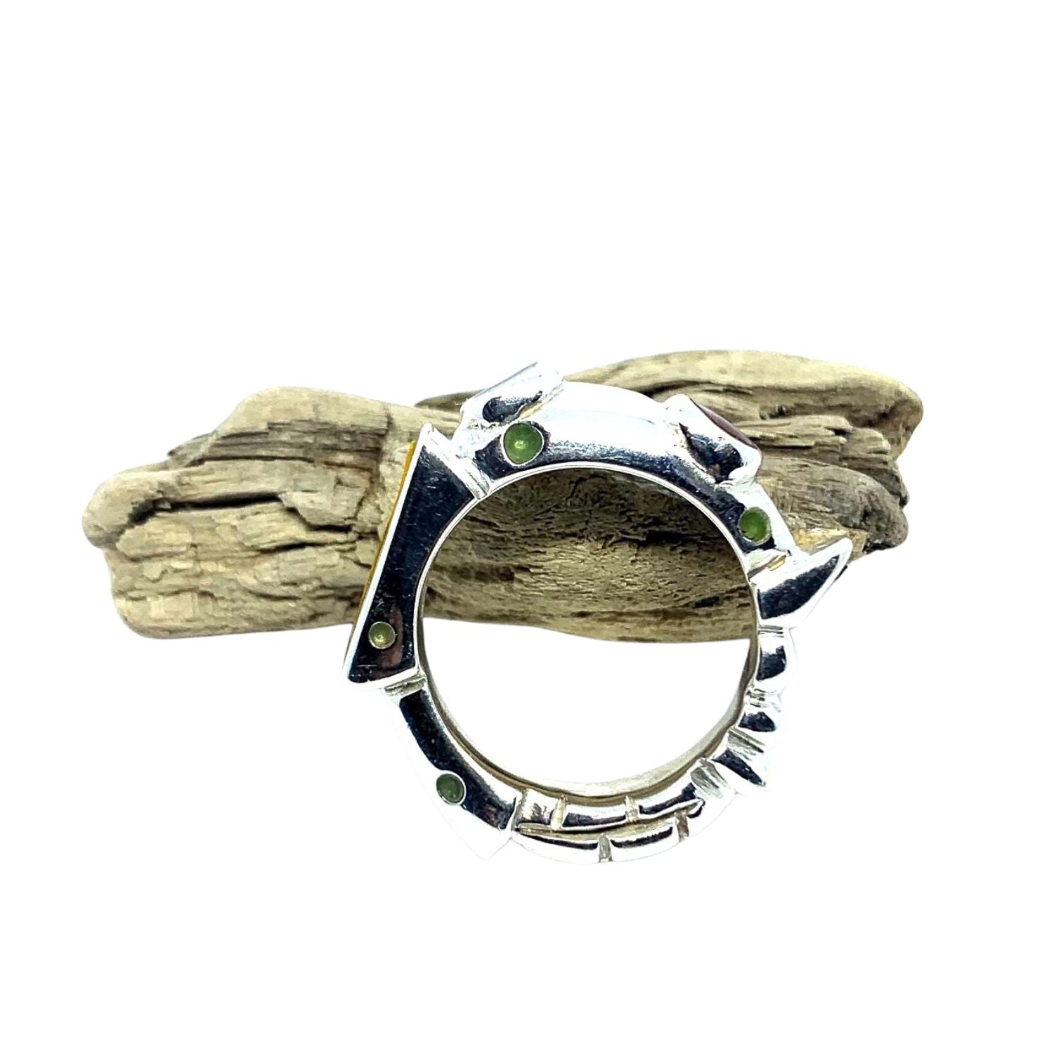 Club Ring | Sterling Silver 925 with Neon Colorit Enamels - Tg-Jewellery By Tamara Gervasio