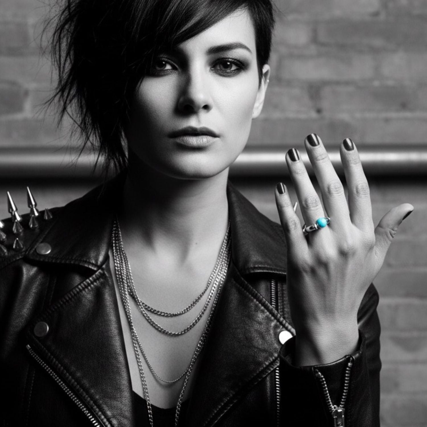 Crusher of Thoughts Spinning Beads Ring | Handmade Silver