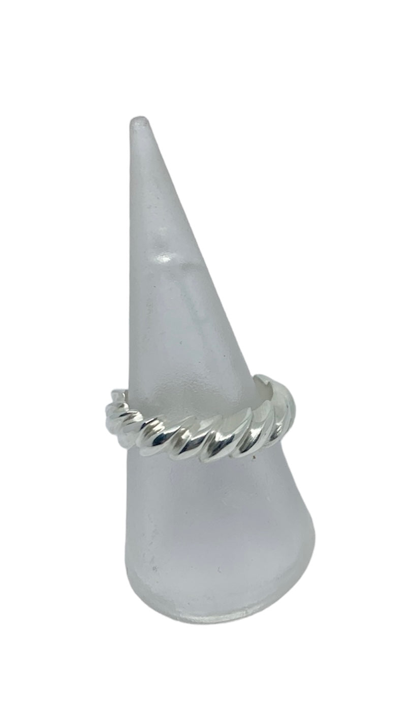 Torciglione One-of-a-Kind Ring | Handcrafted Sterling Silver 925 - Tg-Jewellery By Tamara Gervasio