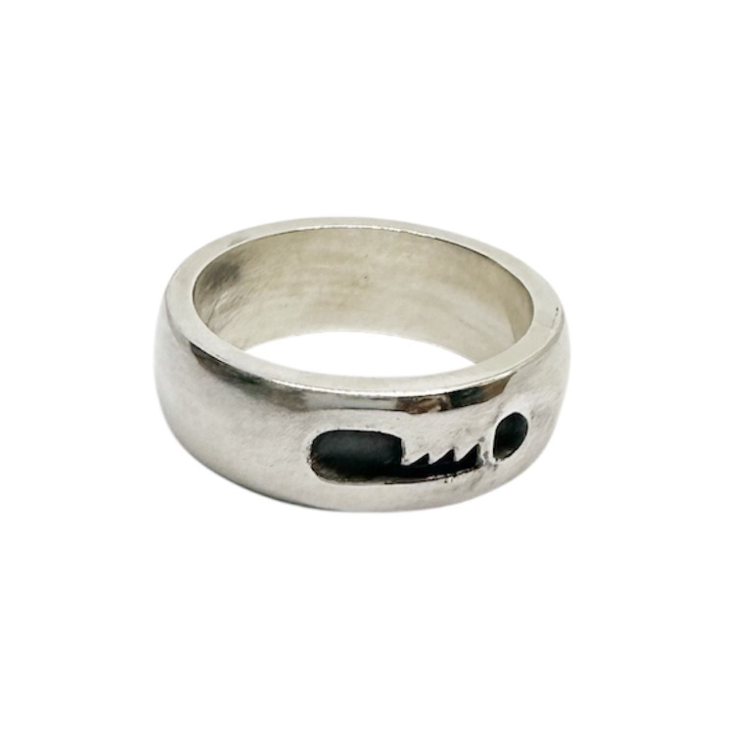 Key to Silence Ring – Sterling Silver 925 Handcrafted Statement Ring - Tg-Jewellery By Tamara Gervasio