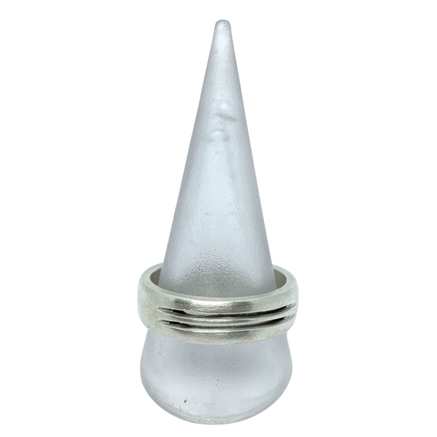 Men’s Sterling Silver Open Line Band Ring – 6.52mm - Tg-Jewellery By Tamara Gervasio