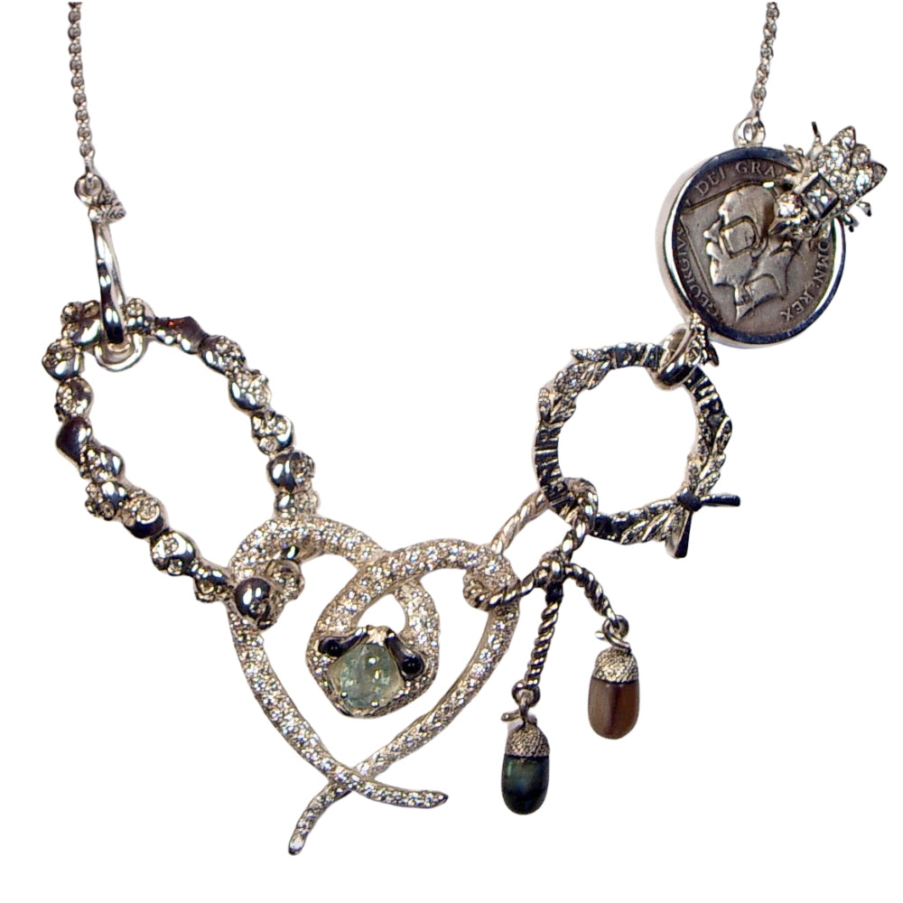 I create this Jewellery in lost wax carving for the designer Laurent Rivaud for Vivienne Westwood