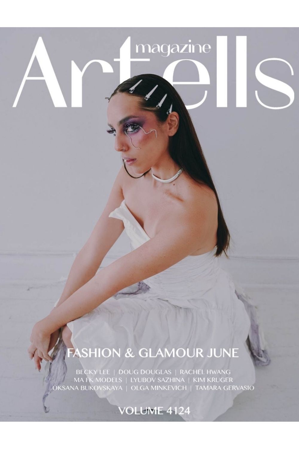 Artells magazine volume 4124 cover - Tg-jewellery by Tamara Gervasio