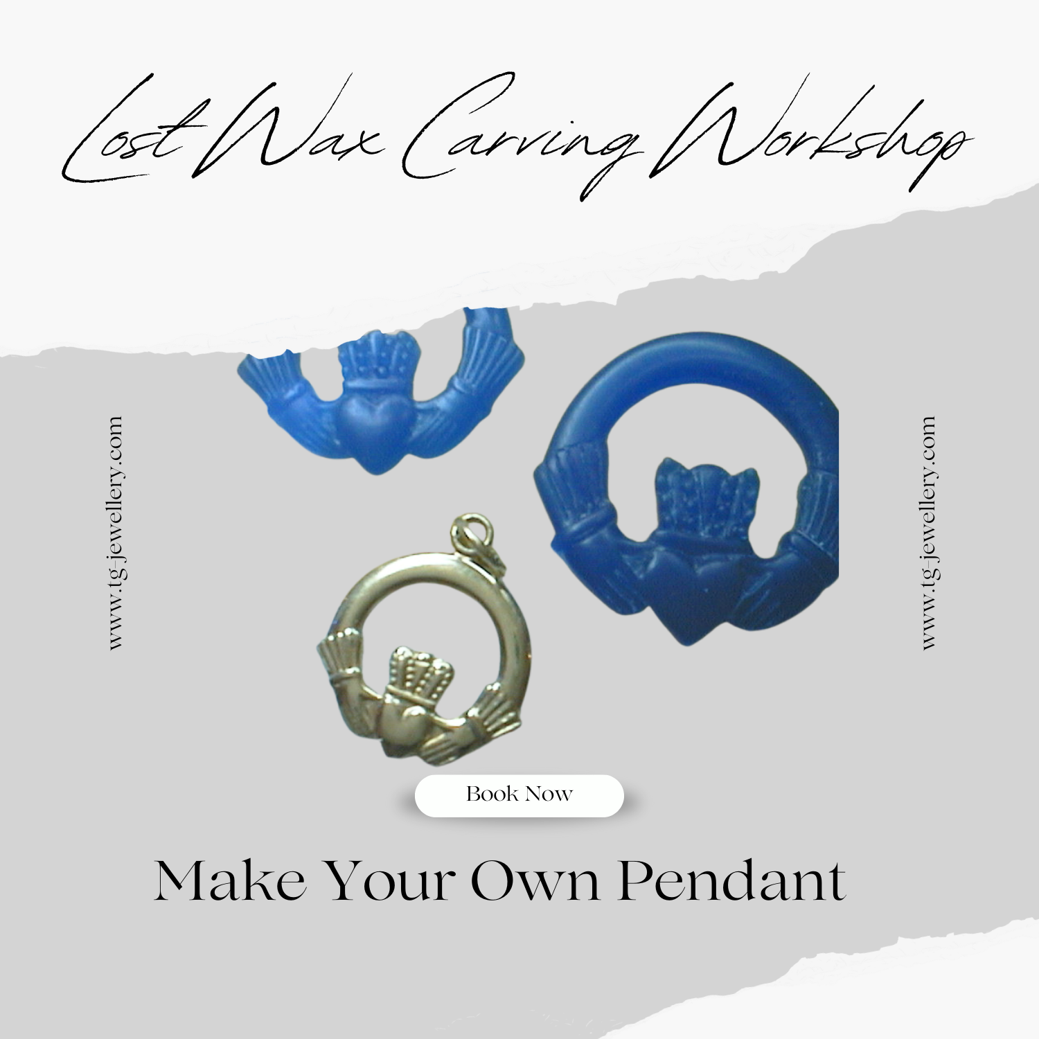 Lost Wax Carving Workshop: Make Your Own Pendant Design