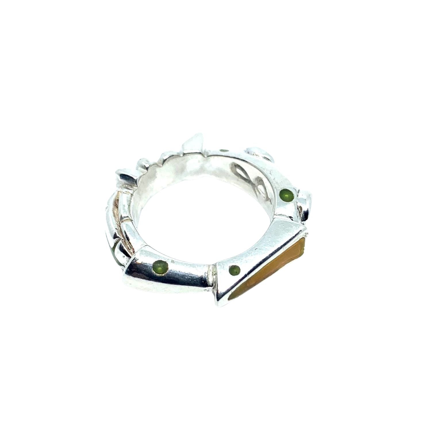 Club Ring | Sterling Silver 925 with Neon Colorit Enamels - Tg-Jewellery By Tamara Gervasio