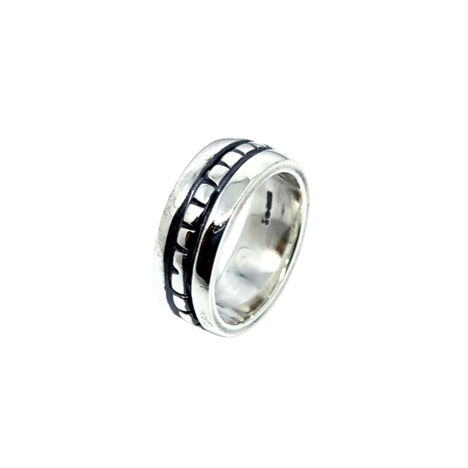 Square Ring – Sterling Silver 925 | Chunky Collection