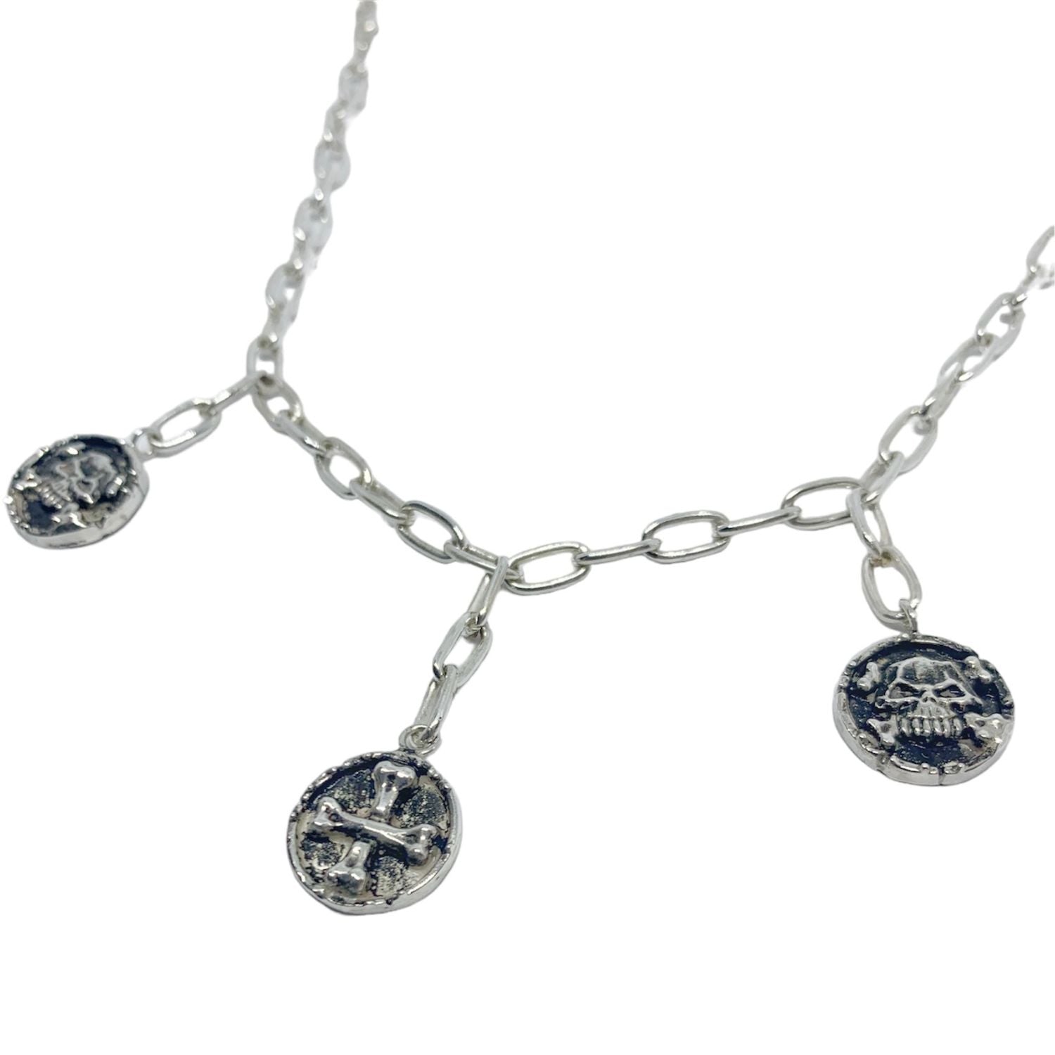 Medaglie Skulls Chain
