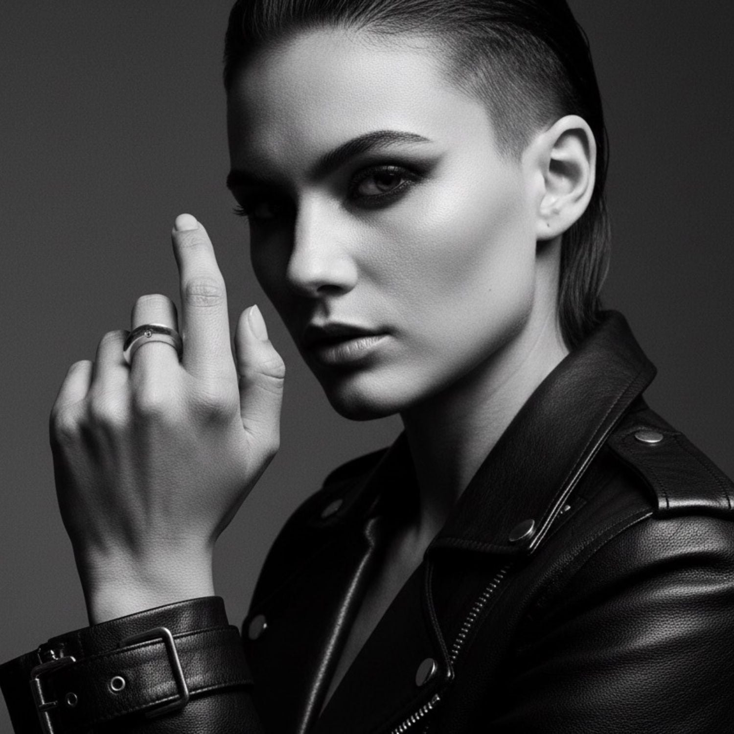 Fountain Ring | Sterling Silver 925 with Rubies or Cubic Zirconia