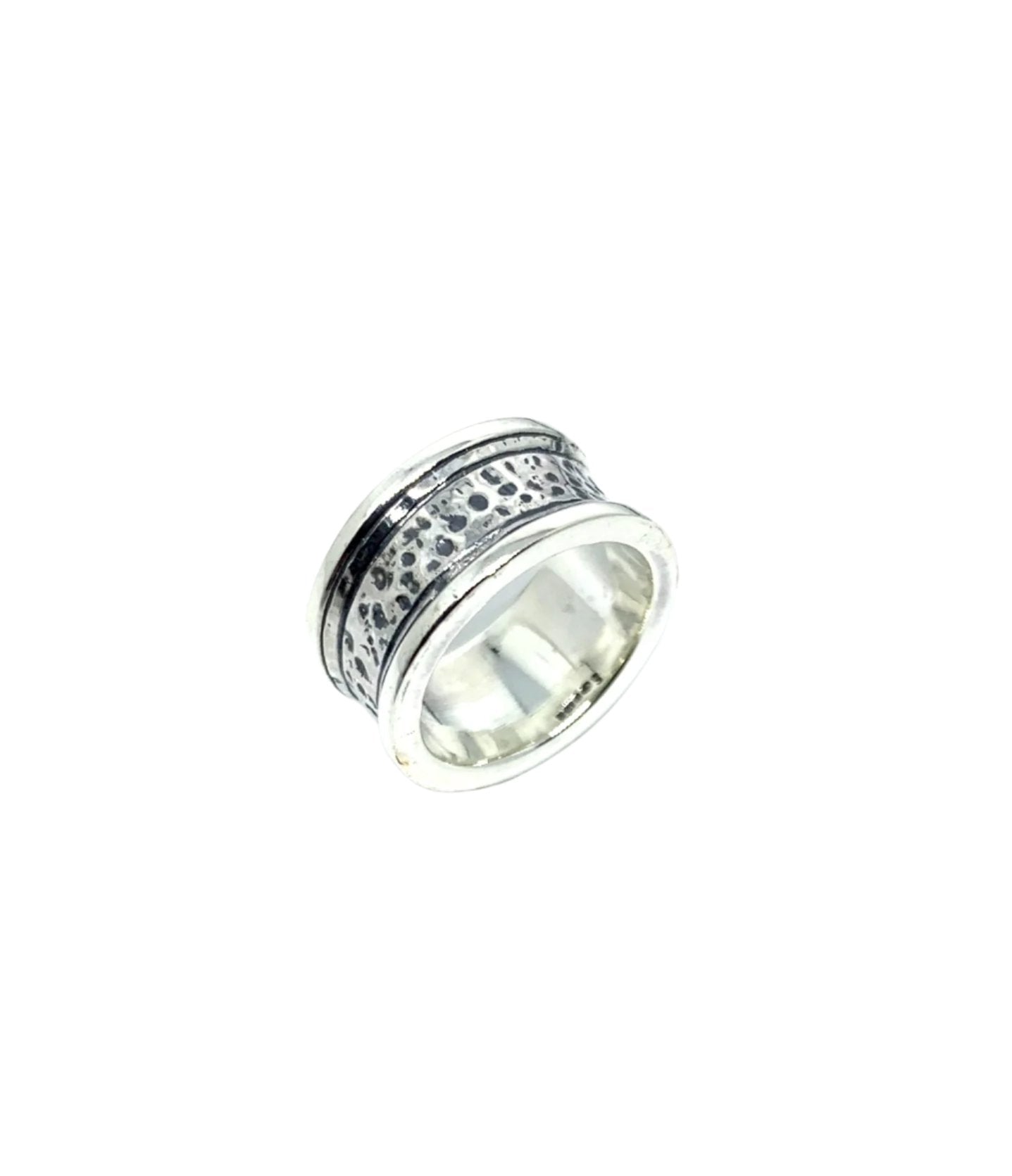 Street Ring Band – Sterling Silver 925 | Chunky Statement Ring - Tg-Jewellery By Tamara Gervasio